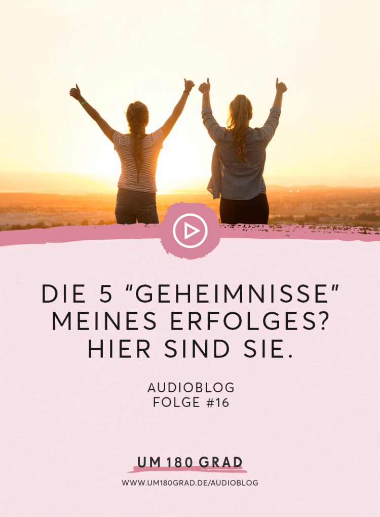 Diese 16. Folge ist etwas besonderes für mich. Weil ich dieses Mal wirklich scharf nachgedacht und analysiert habe, was ich darin mit Dir teilen will. Es sollten keine Plattitüden werden, sondern tiefer gehen…