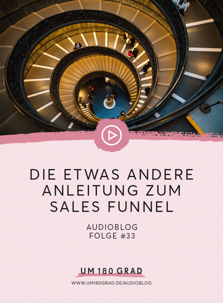 Viele denken, Sales Funnels wäre etwas für Fortgeschrittene, ginge einfach nur um den Verkauf eines Angebots und beginnt auch erst mit der Produktwerbung. Folge #33 beweist Dir das Gegenteil und räumt mit all diesem Unsinn auf.