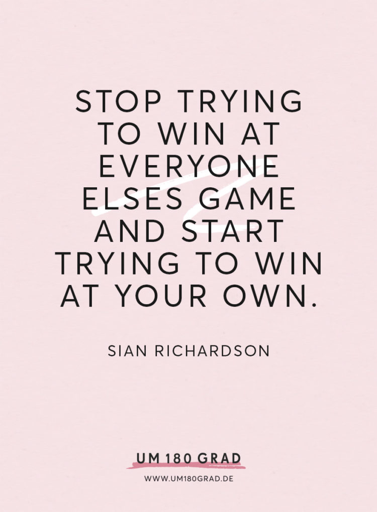 Zitat Konkurrenzdenken